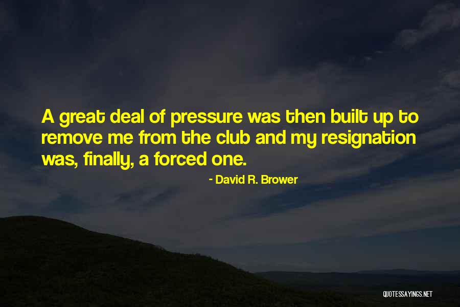 H Z Dzkod R D Quotes By David R. Brower H Z Dzkod R D Quotes By David R. Brower
