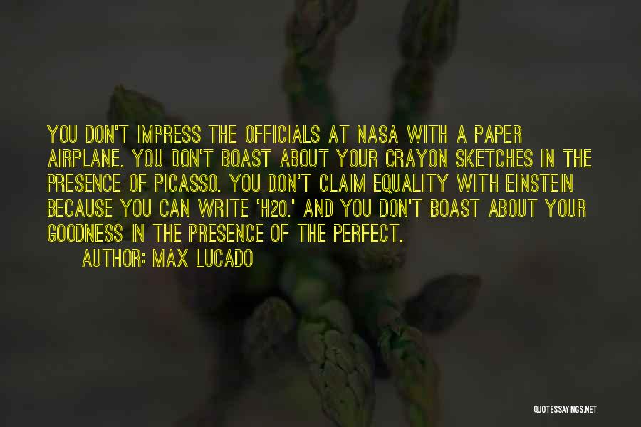 H20 Quotes By Max Lucado