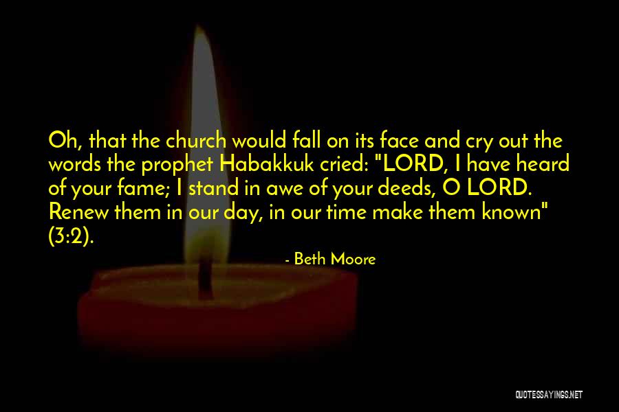 Habakkuk Quotes By Beth Moore