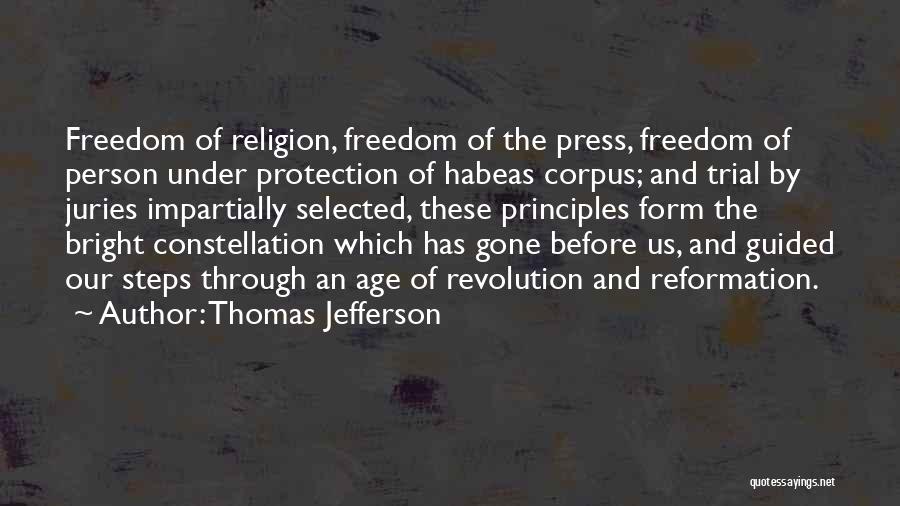Habeas Corpus Quotes By Thomas Jefferson