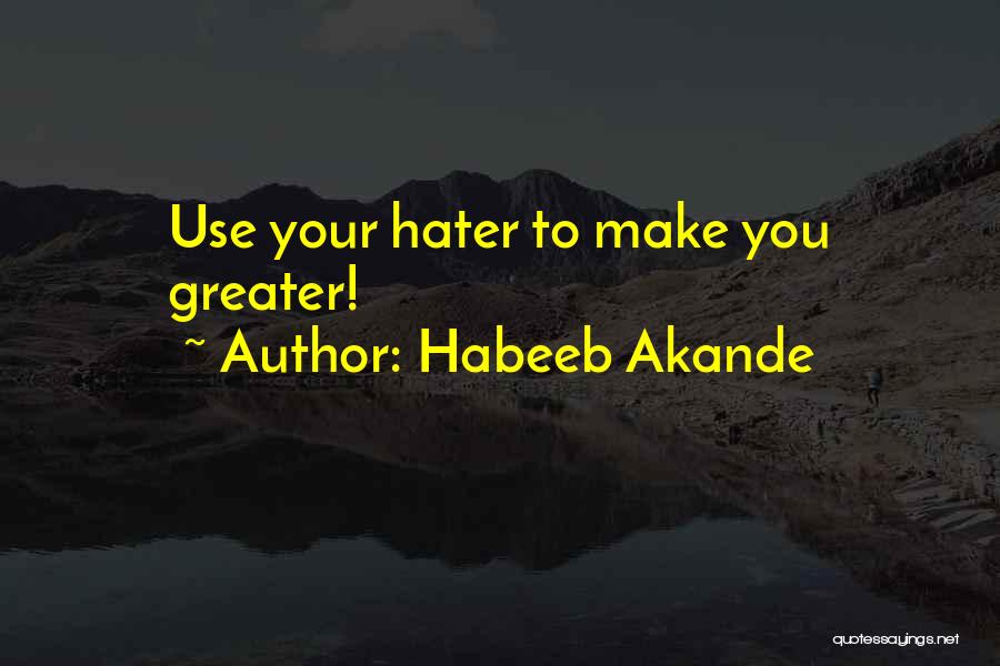Habeeb Akande Quotes 127573