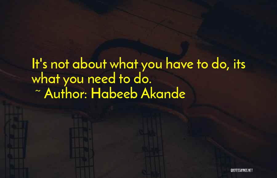 Habeeb Akande Quotes 2012311