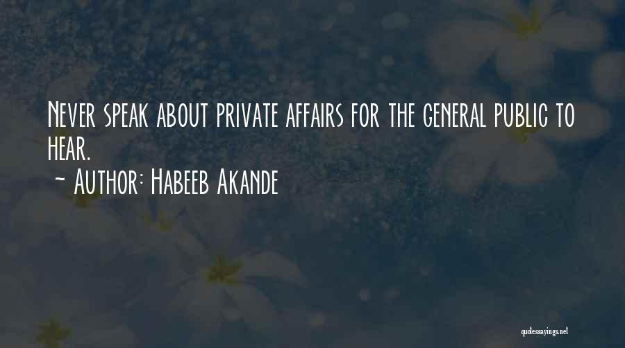 Habeeb Akande Quotes 342148