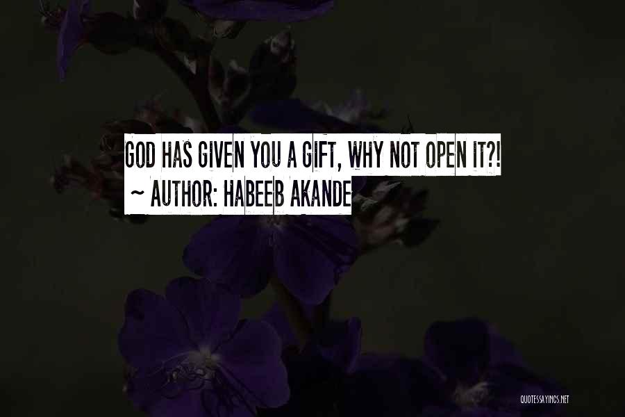 Habeeb Akande Quotes 968946