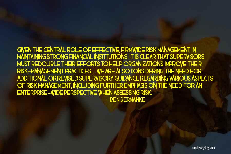 Habereks Embroidery Quotes By Ben Bernanke Habereks Embroidery Quotes By Ben Bernanke