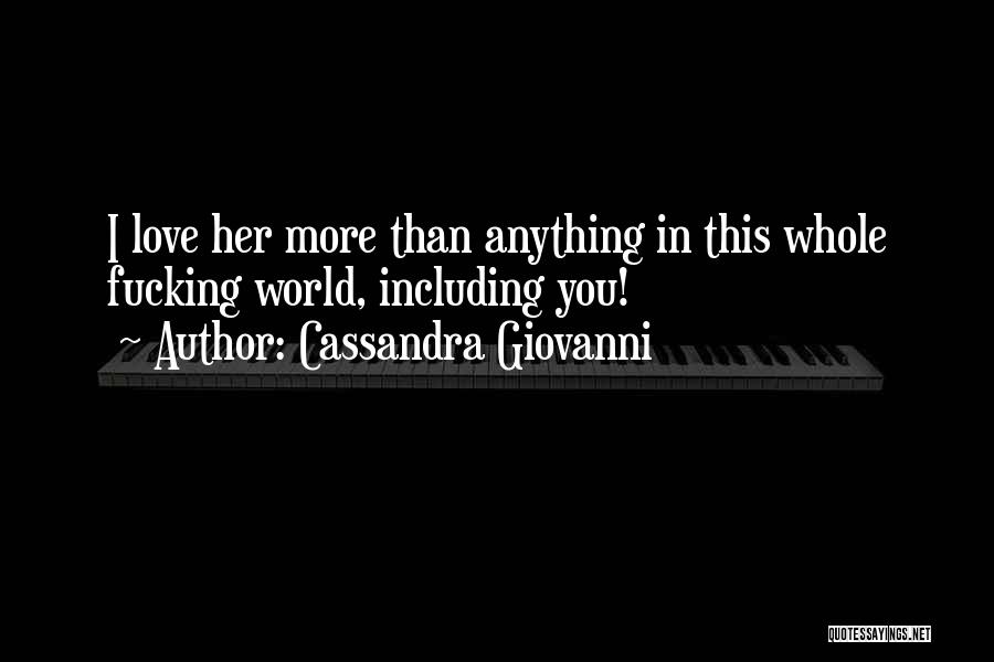 Haberfeld Direct Quotes By Cassandra Giovanni