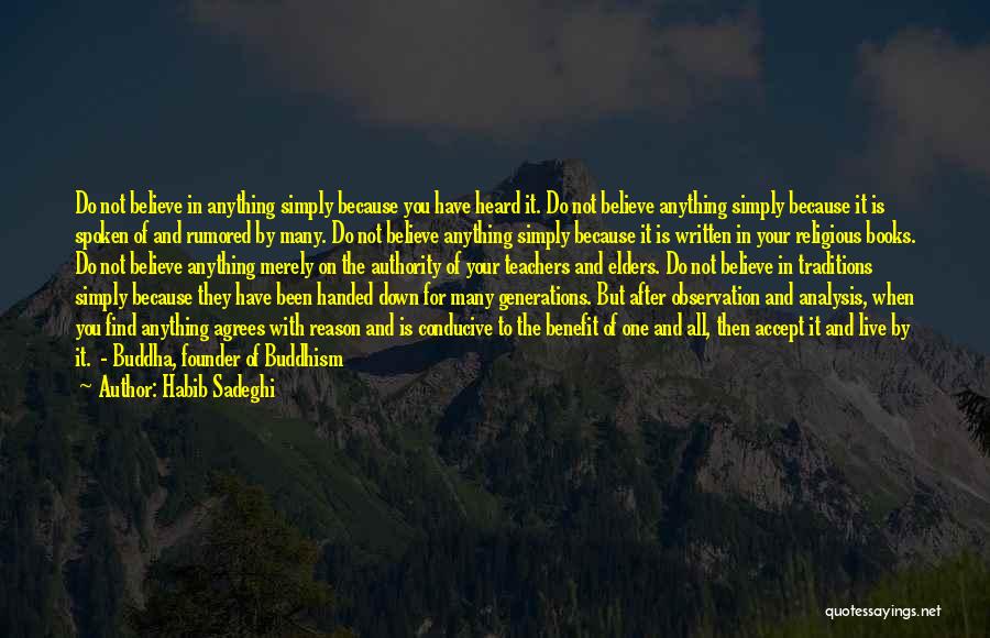 Habib Sadeghi Quotes 1440098