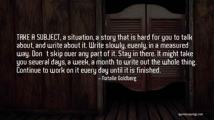 Habilles Quotes By Natalie Goldberg Habilles Quotes By Natalie Goldberg