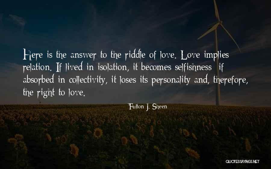 Habitability Quotes By Fulton J. Sheen Habitability Quotes By Fulton J. Sheen