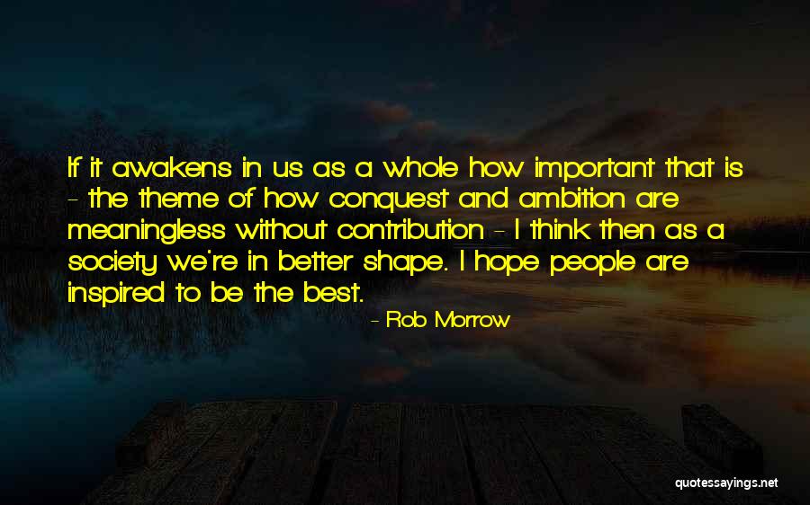 Habitats For Kids Quotes By Rob Morrow Habitats For Kids Quotes By Rob Morrow