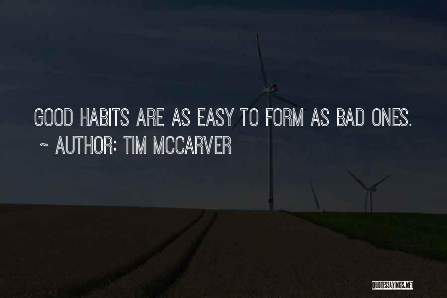 Habits Quotes By Tim McCarver
