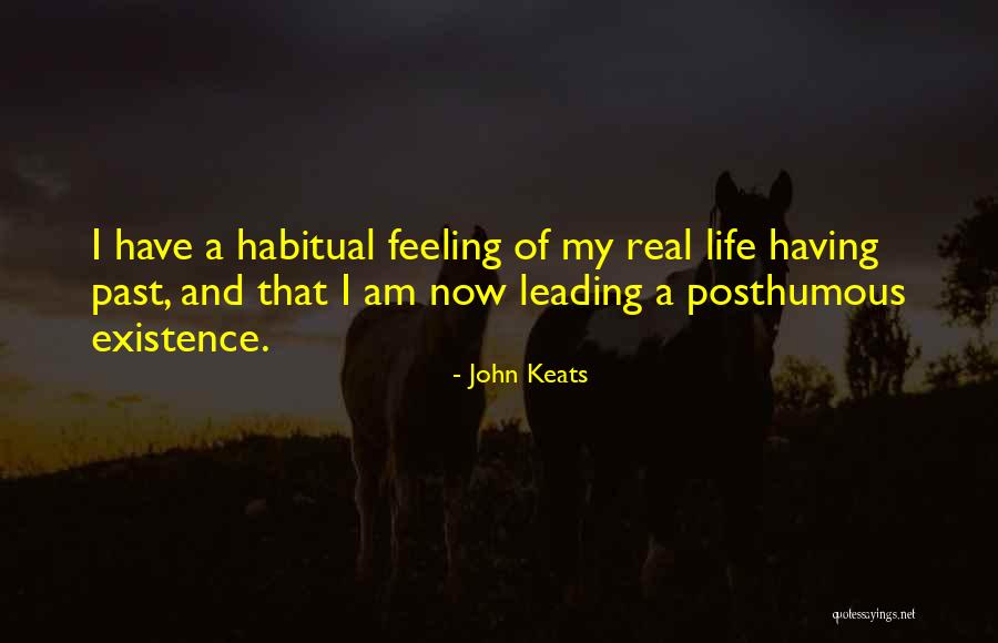 Habitual Quotes By John Keats