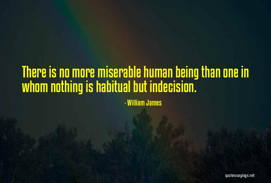 Habitual Quotes By William James