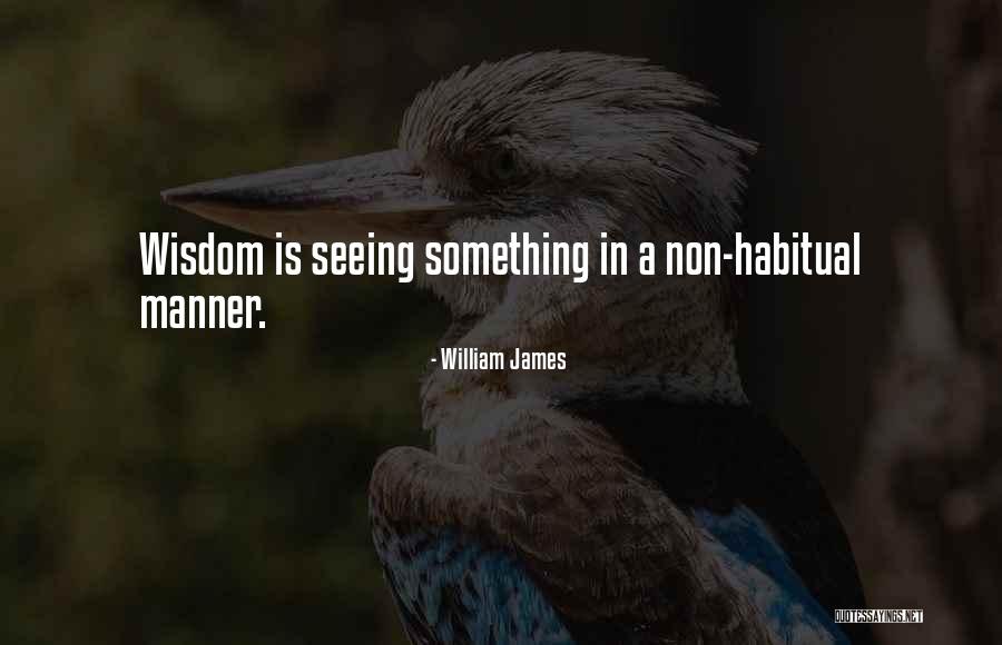 Habitual Quotes By William James