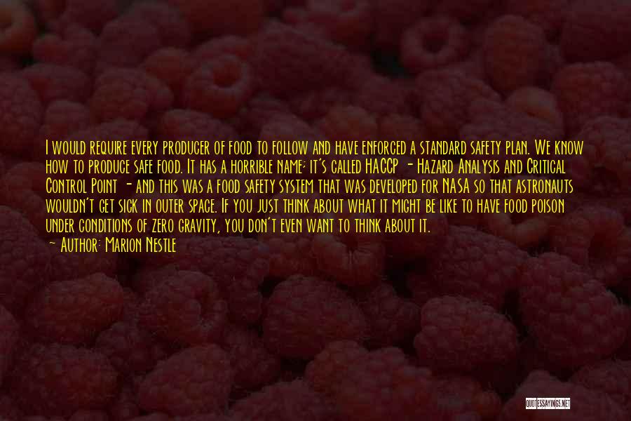 Haccp Quotes By Marion Nestle