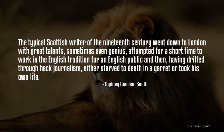 Hack Quotes By Sydney Goodsir Smith