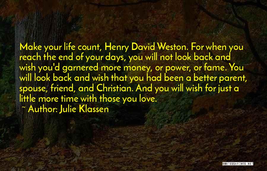 Had Better Days Quotes By Julie Klassen