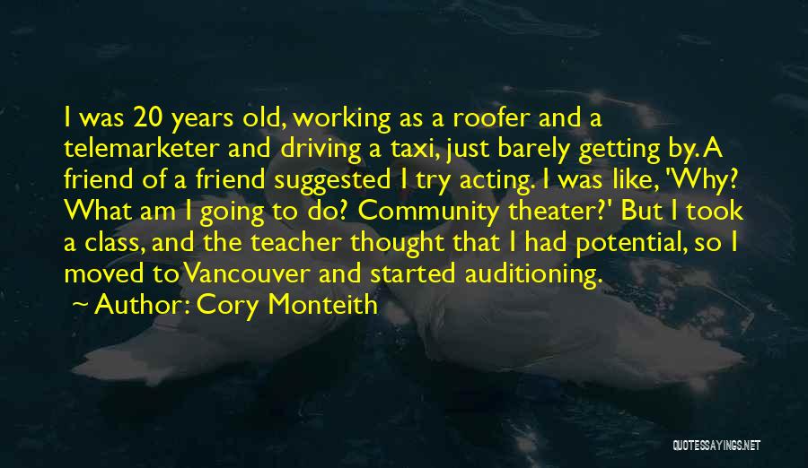 Had Friend Quotes By Cory Monteith