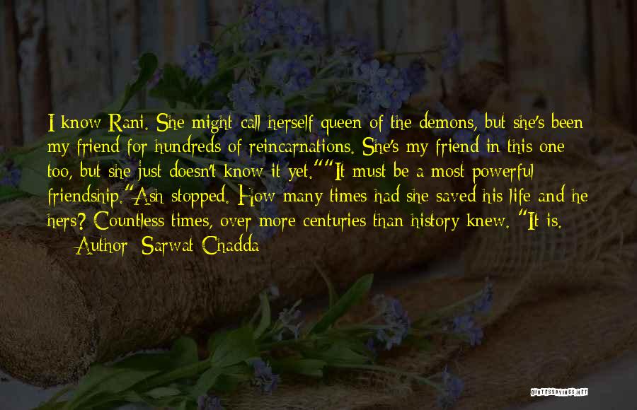 Had Friend Quotes By Sarwat Chadda