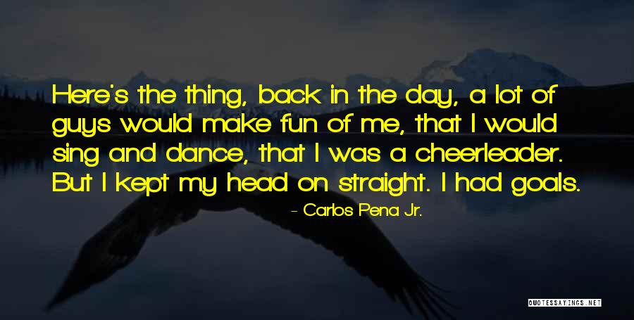 Had Fun Day Quotes By Carlos Pena Jr.