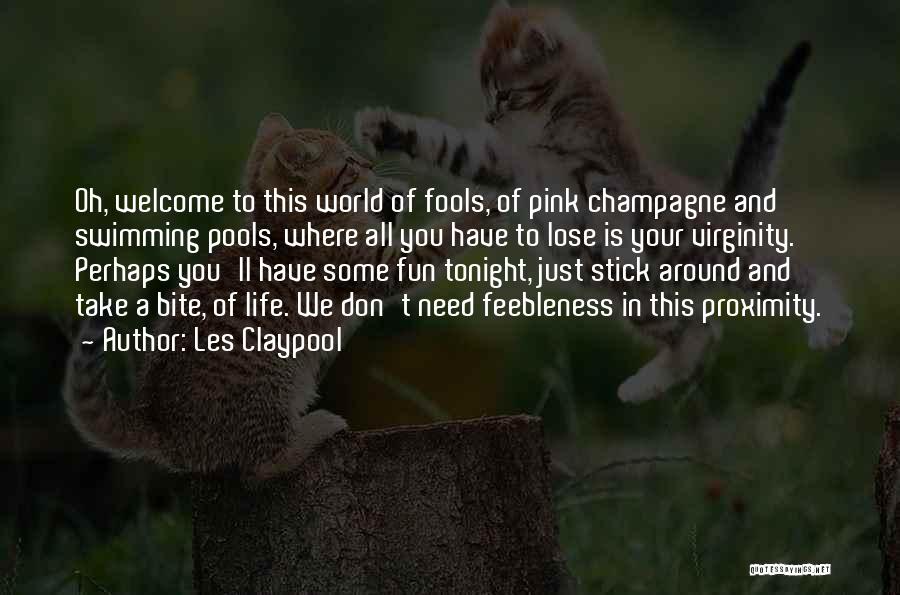 Had Fun Tonight Quotes By Les Claypool