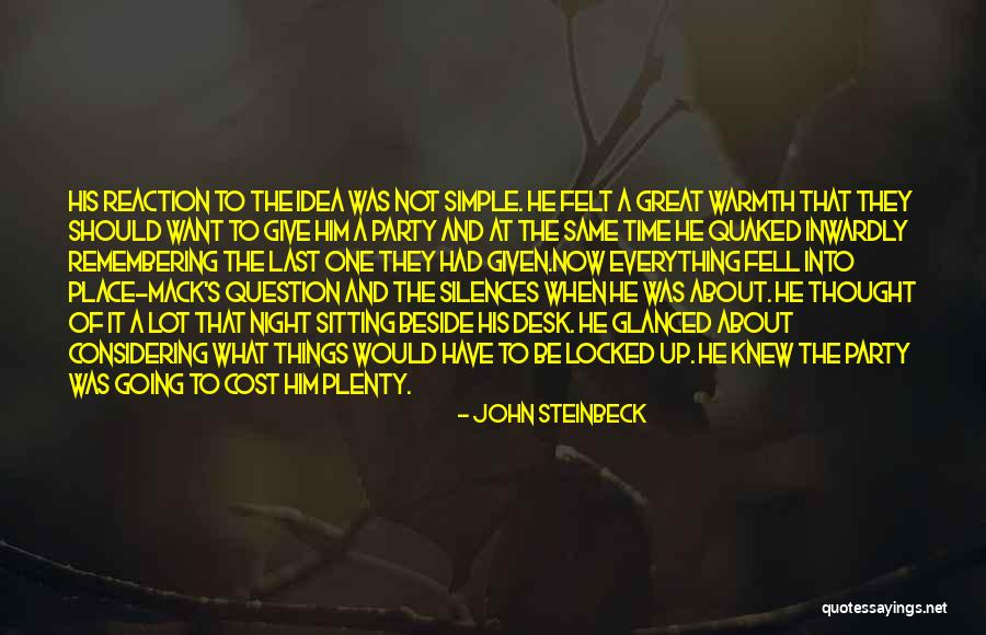 Had Great Time Quotes By John Steinbeck