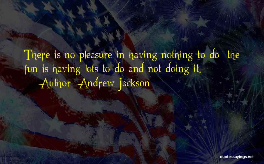 Had Lots Of Fun Quotes By Andrew Jackson