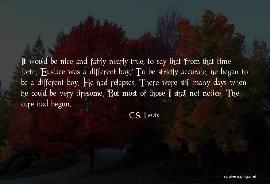 Had Nice Time Quotes By C.S. Lewis