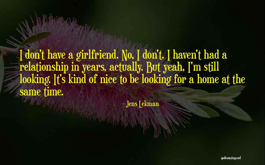 Had Nice Time Quotes By Jens Lekman