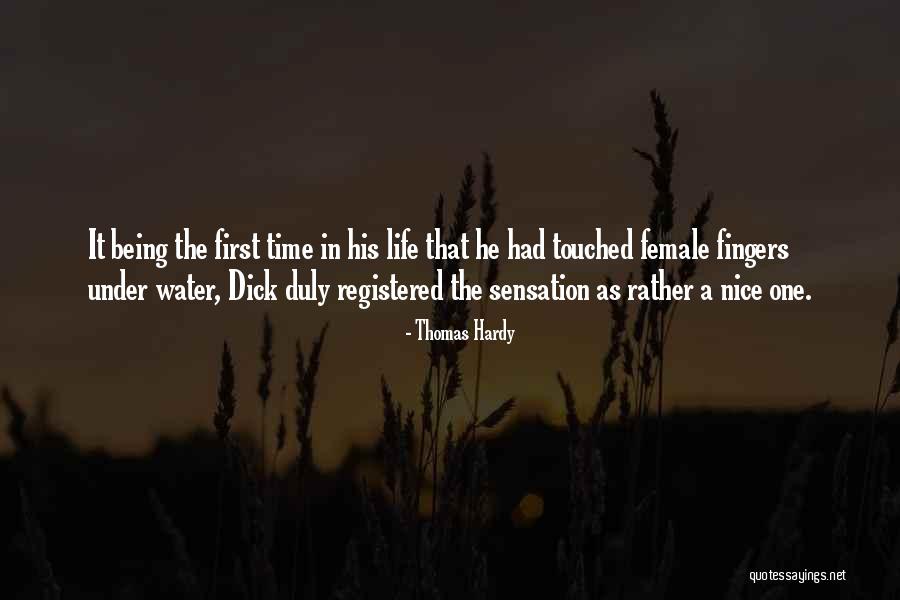 Had Nice Time Quotes By Thomas Hardy