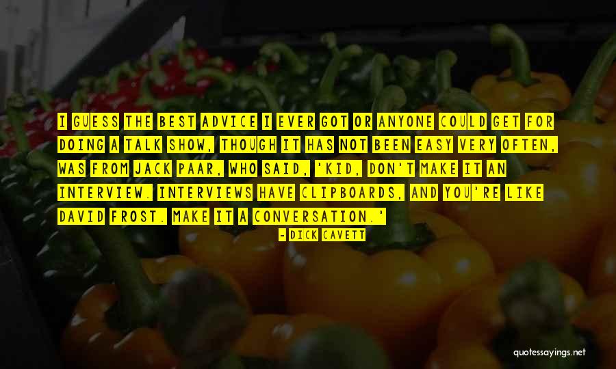 Hadaya Jerusalem Quotes By Dick Cavett Hadaya Jerusalem Quotes By Dick Cavett