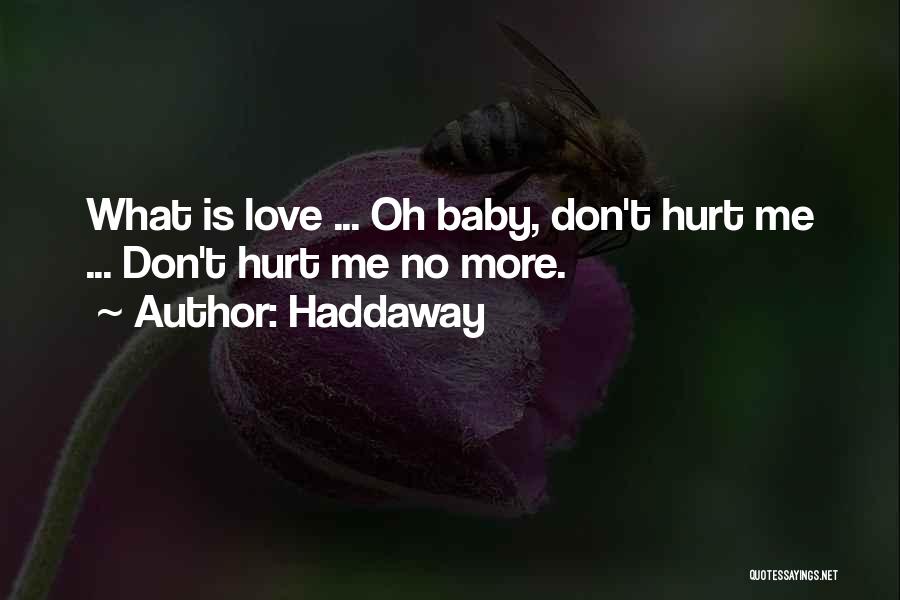 Haddaway Quotes 1406657