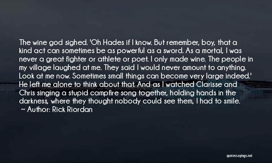 Hades Greek God Quotes By Rick Riordan