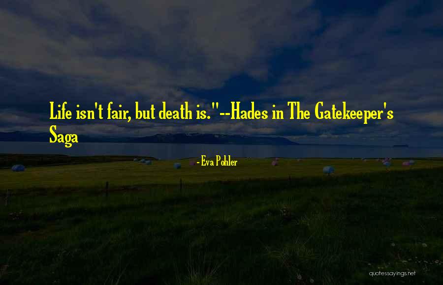 Hades Greek Mythology Quotes By Eva Pohler