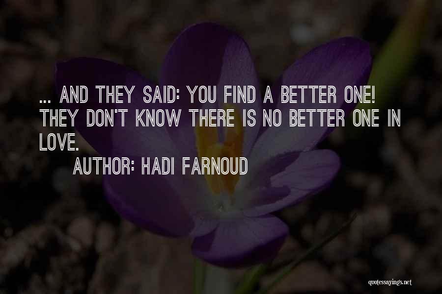 Hadi Farnoud Quotes 252310