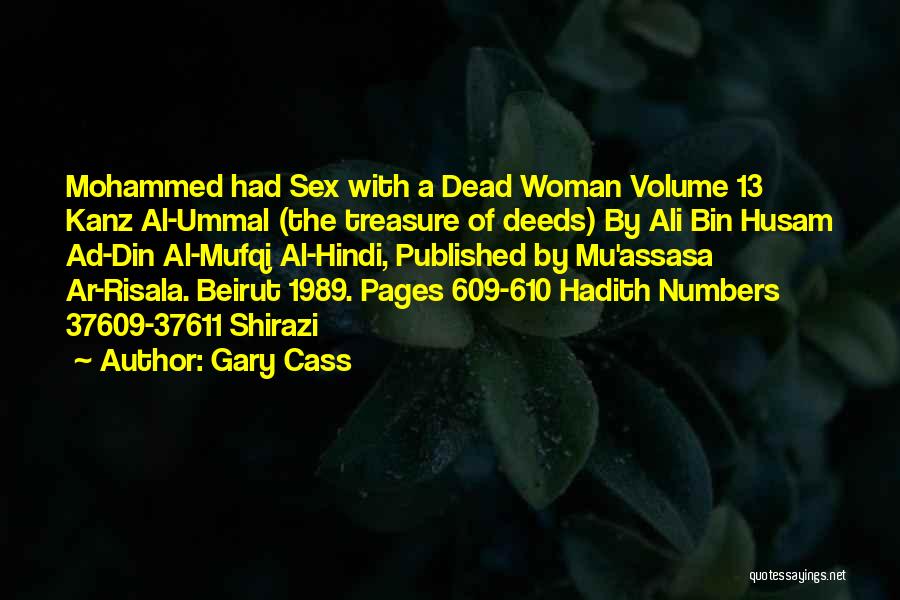 Hadith Quotes By Gary Cass