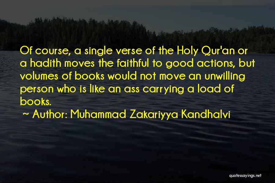 Hadith Quotes By Muhammad Zakariyya Kandhalvi