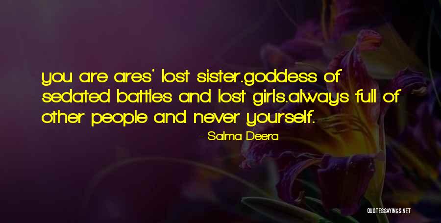 Hadjistyllis Quotes By Salma Deera Hadjistyllis Quotes By Salma Deera
