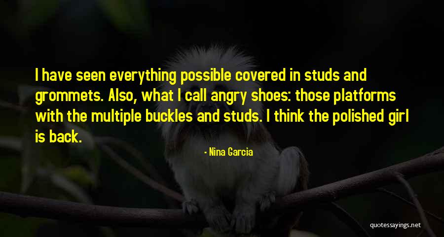 Hadres Eichhorn Quotes By Nina Garcia Hadres Eichhorn Quotes By Nina Garcia