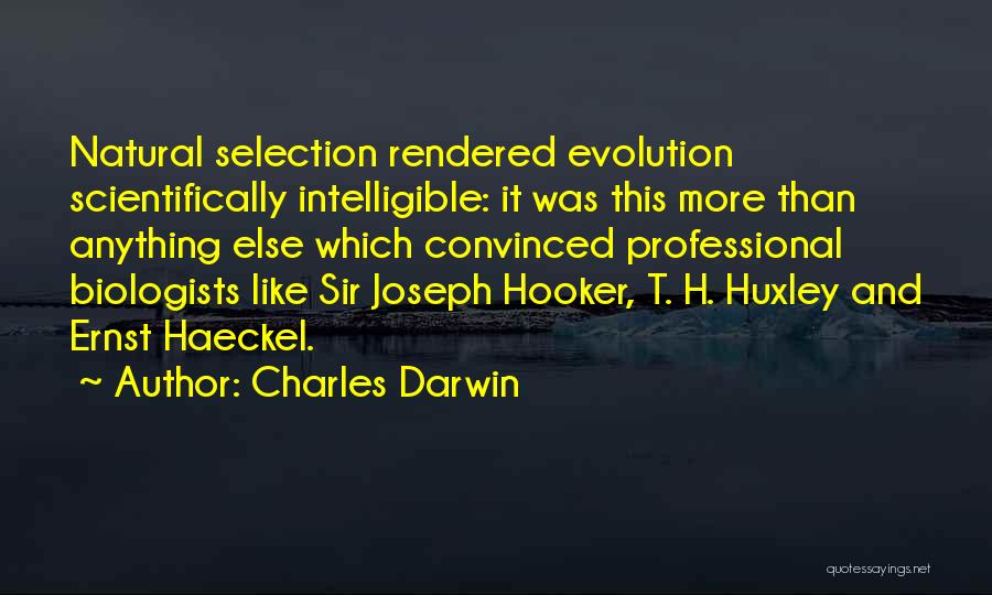 Haeckel Quotes By Charles Darwin