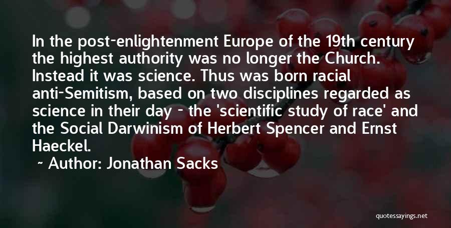 Haeckel Quotes By Jonathan Sacks