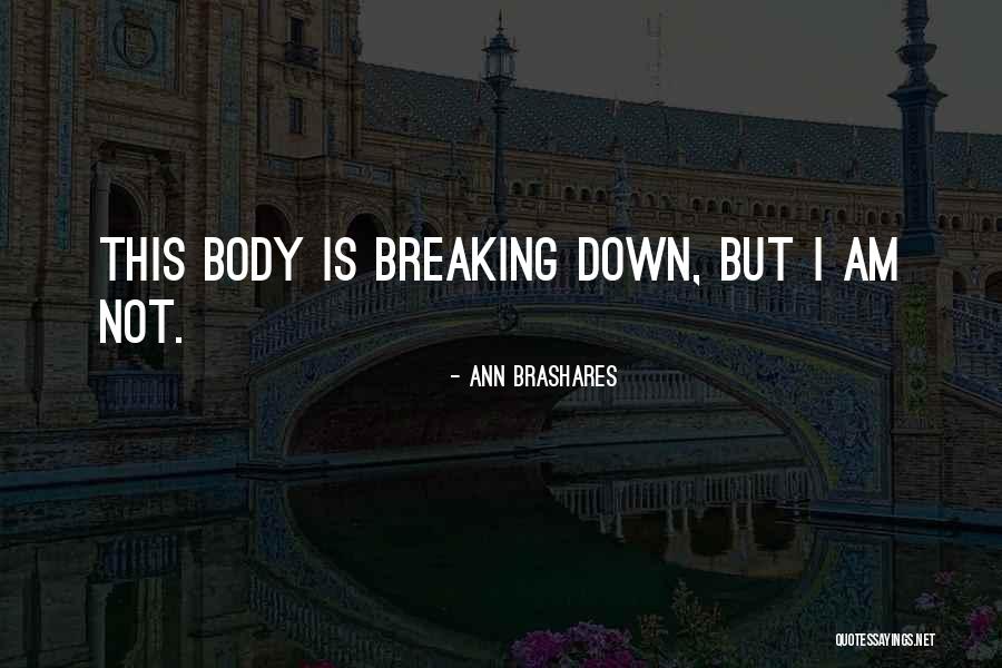 Haenel Schmeisser Quotes By Ann Brashares Haenel Schmeisser Quotes By Ann Brashares