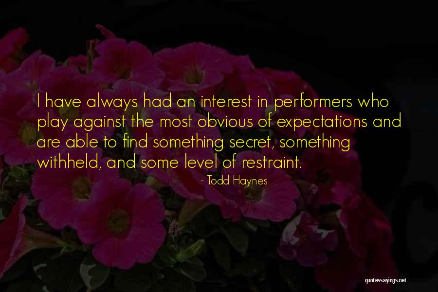 Hafners Nursery Quotes By Todd Haynes Hafners Nursery Quotes By Todd Haynes