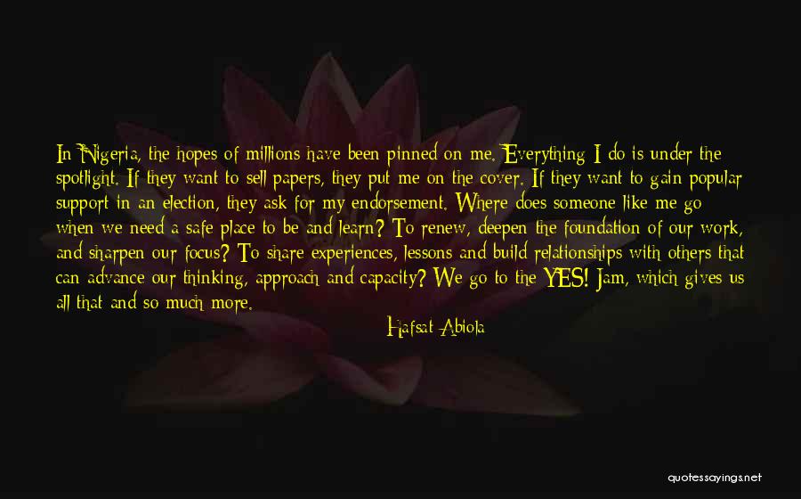 Hafsat Abiola Quotes 583091 Hafsat Abiola Quotes 583091