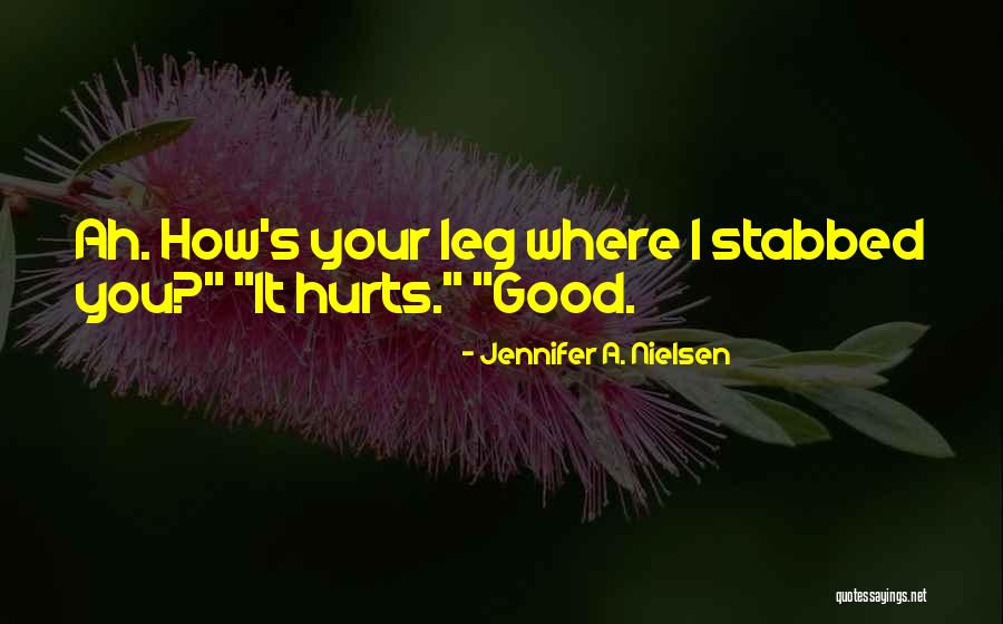 Hafted Knife Quotes By Jennifer A. Nielsen Hafted Knife Quotes By Jennifer A. Nielsen