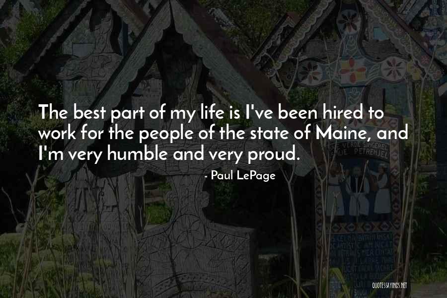 Hagagruppen Quotes By Paul LePage Hagagruppen Quotes By Paul LePage