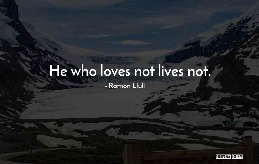 Hagel 1891 Quotes By Ramon Llull