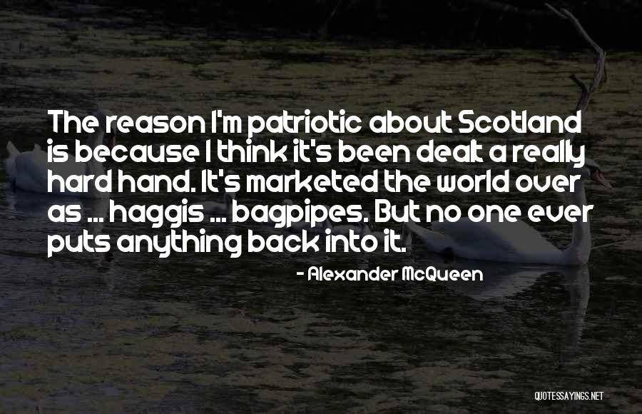 Haggis Quotes By Alexander McQueen Haggis Quotes By Alexander McQueen