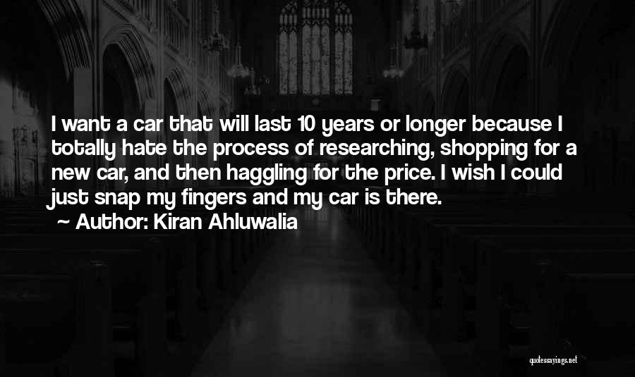 Haggling Quotes By Kiran Ahluwalia