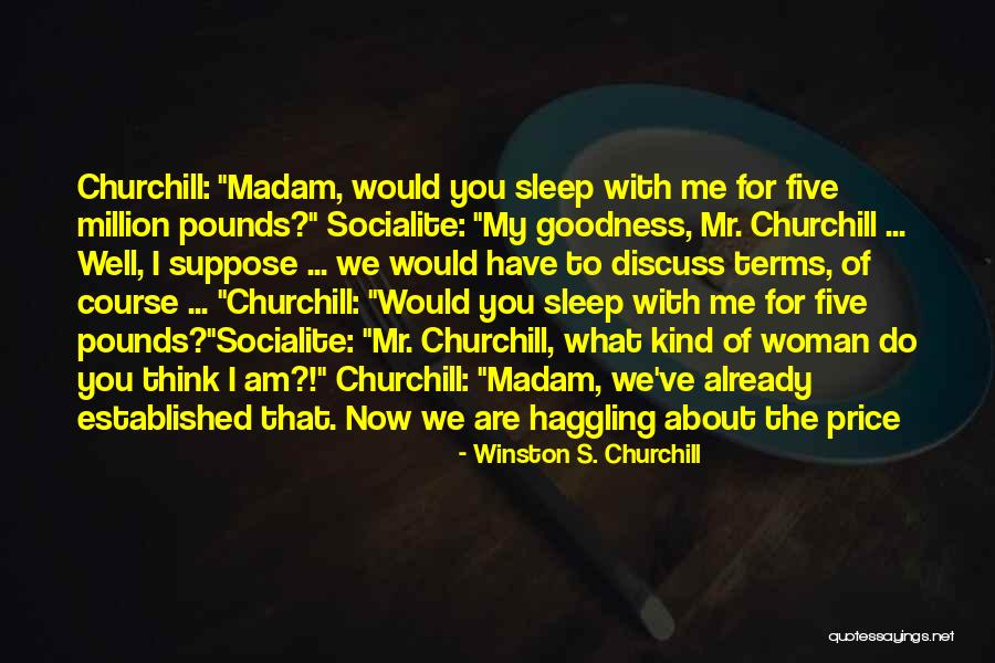 Haggling Quotes By Winston S. Churchill